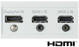 Sharp A104U-W hdmi ports