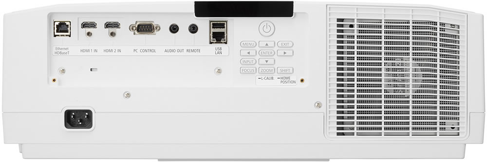 Sharp XP-V731U-W Rear Panel
