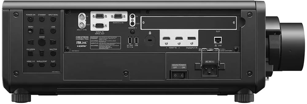 pt-req10be rear panel